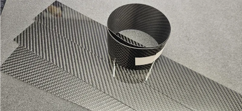 Infinity Carbon Fibre Mirage Band 