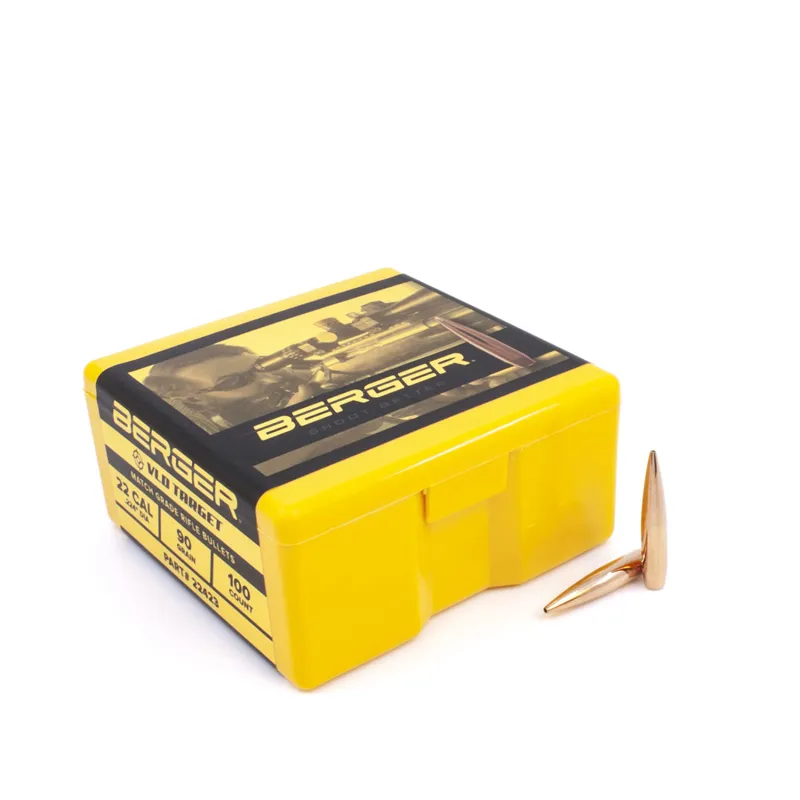 Berger 22 cal 90 Grain Match Target VLD - 22423