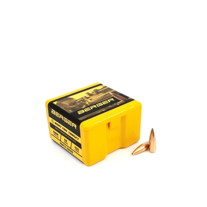 Berger 6mm 65 Grain Match Target BT - 24408