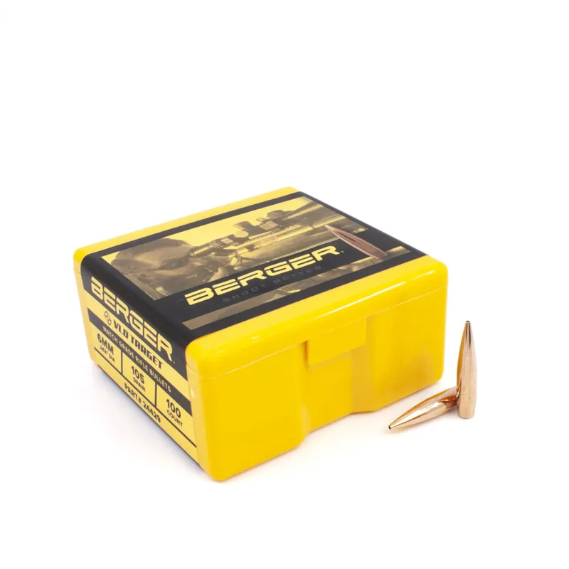 Berger 6mm 105 Grain Match Target VLD - 24429