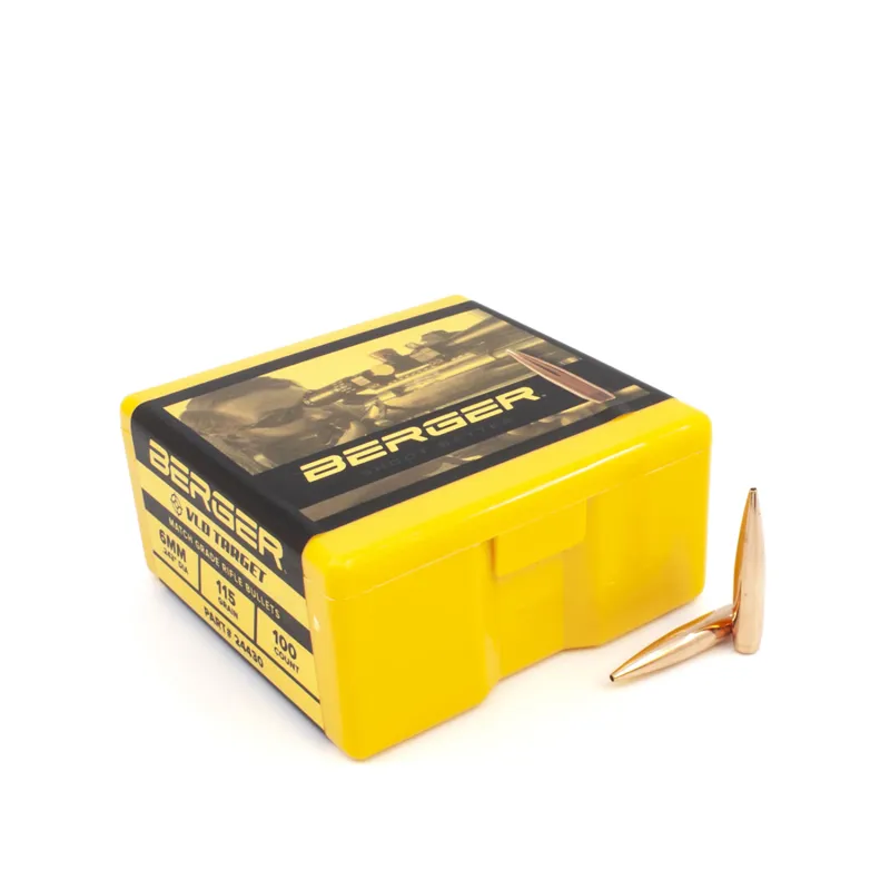 Berger 6mm 115 Grain Match Target VLD - 24430