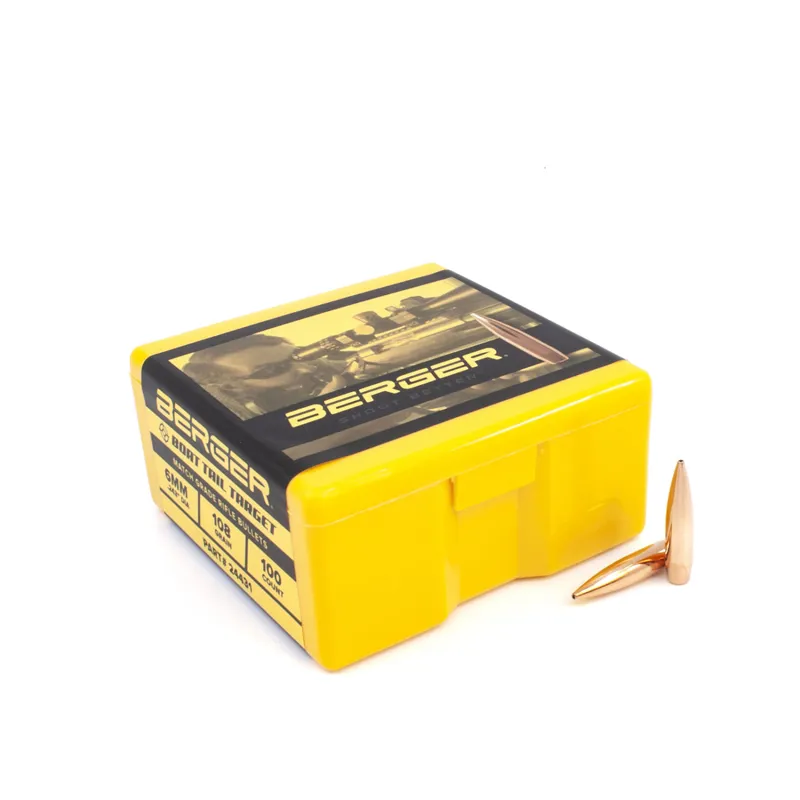 Berger 6mm 108 Grain Match Target BT - 24431