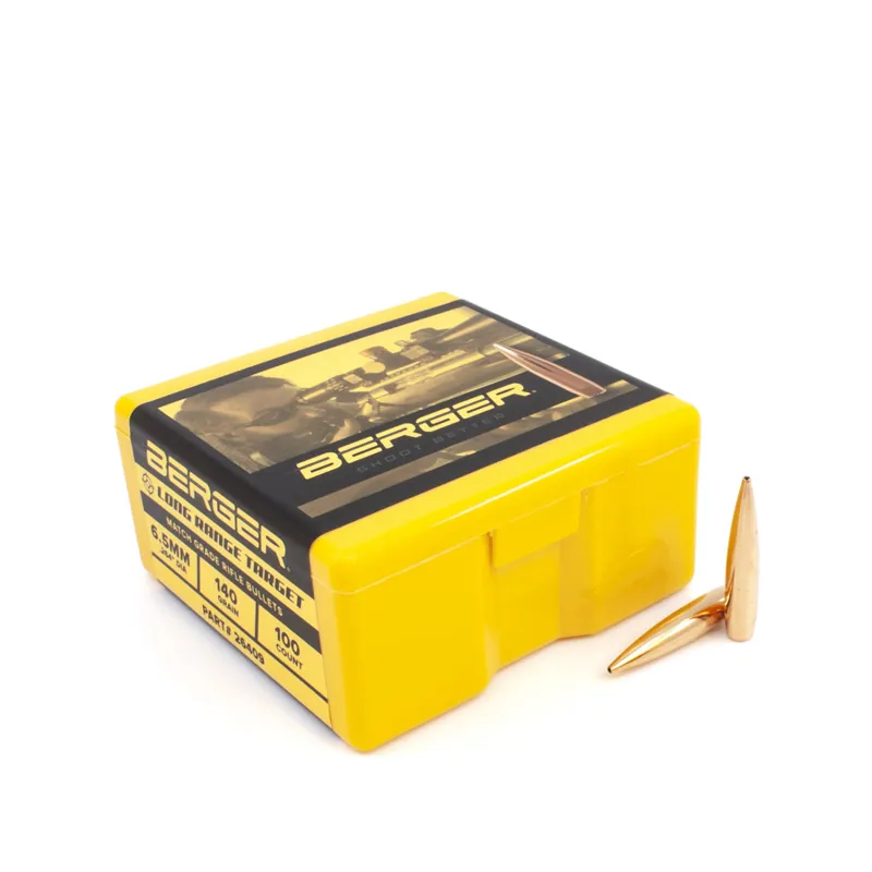Berger 6.5mm 140 Grain Match Target BT Long Range - 26409