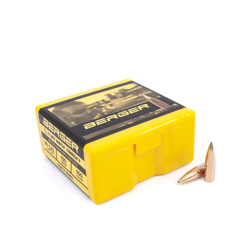 Berger 30 cal 150 Grain Match Target FB - 30407