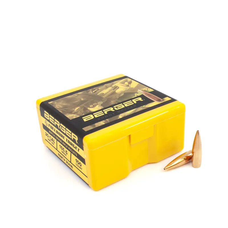  Berger .30 x 155.5 Grain Fullbore Target - 30416