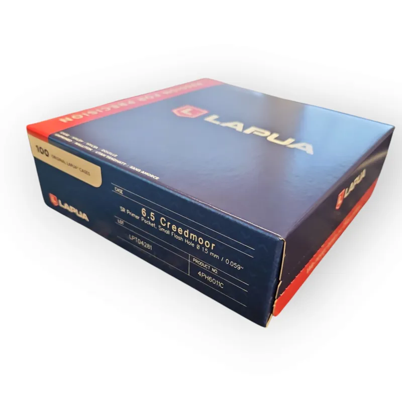  6.5 Creedmoor New Lapua Brass Cases - Small Primer