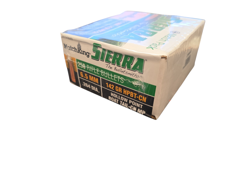 Sierra Bullets .264/6.5mm x 142gr HPBT Match - 250CT 1742MP