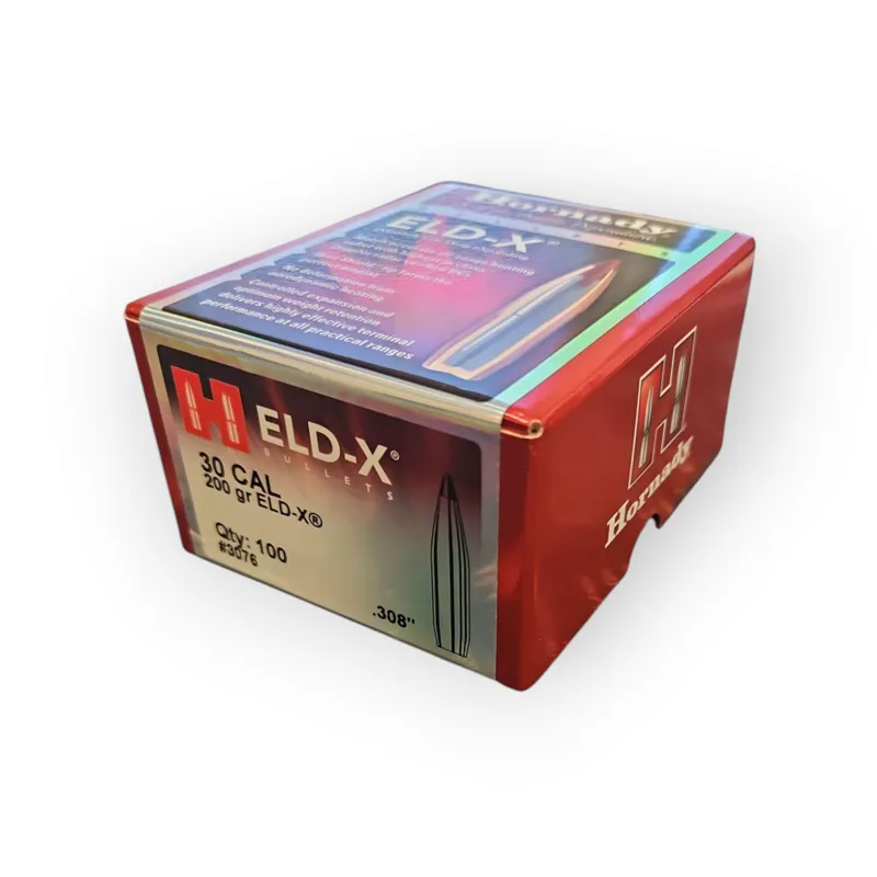 Hornady .30 x 200 Grain ELD-X - 100ct - 3076
