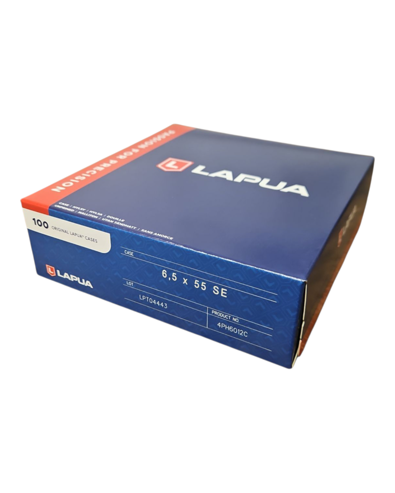 6.5x55 Sweedish New Lapua Brass Cases - 100ct