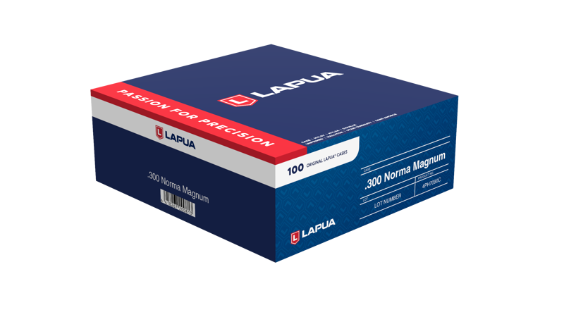 .300 Norma Mag Lapua Brass Cases - 100ct