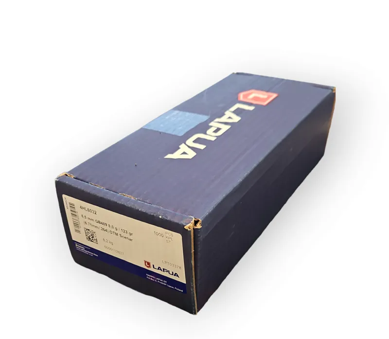 Lapua 6.5 x 123 Grain OTM Scenar 4HL6032 - 1000ct