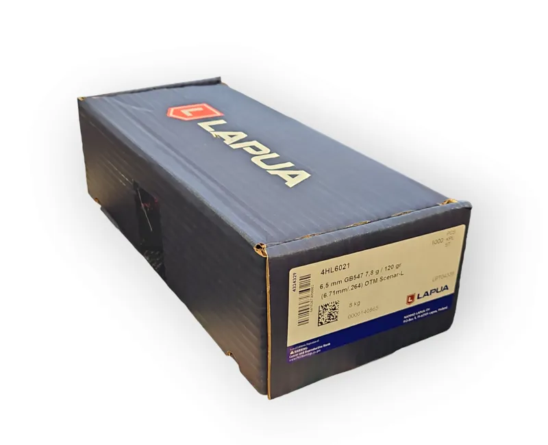  Lapua 6.5 x 120 Grain OTM Scenar-L 4HL6021 -1000ct
