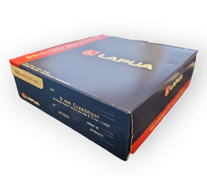 6.0mm Creedmoor New Lapua Brass Cases - Small Primer Pocket