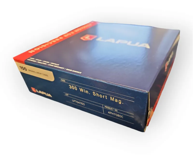 .300 WSM New Lapua Brass Cases - 100CT