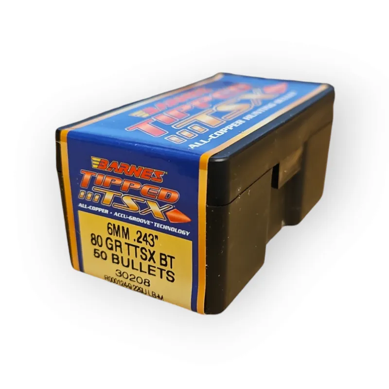Barnes Bullets 6mm x 80Grain TTSX - 30208 - 50ct