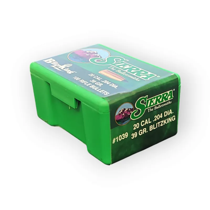 Sierra Bullets .204 X 39gr Ballistic Tip Blitz - 100ct 1039