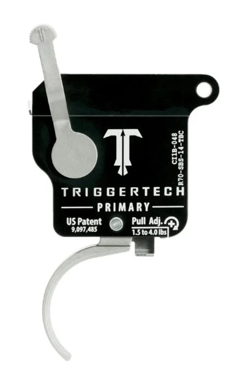 TriggerTech Remington 700 Primary Trigger - 1.5-4.0Lb - Curved
