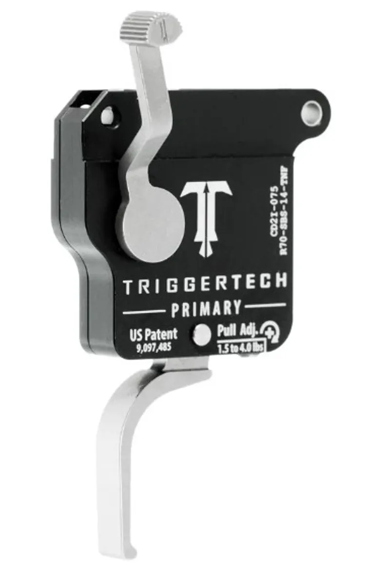 Triggertech - Rem 700 Clone RH Primary Trigger - Straight Flat 1.5-4.0lb-1
