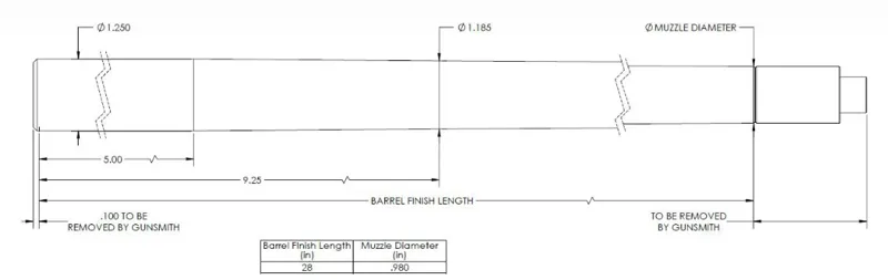 Proof Research 6.5mm 7.5T 5G Competition Profile 28inch Barrel -1