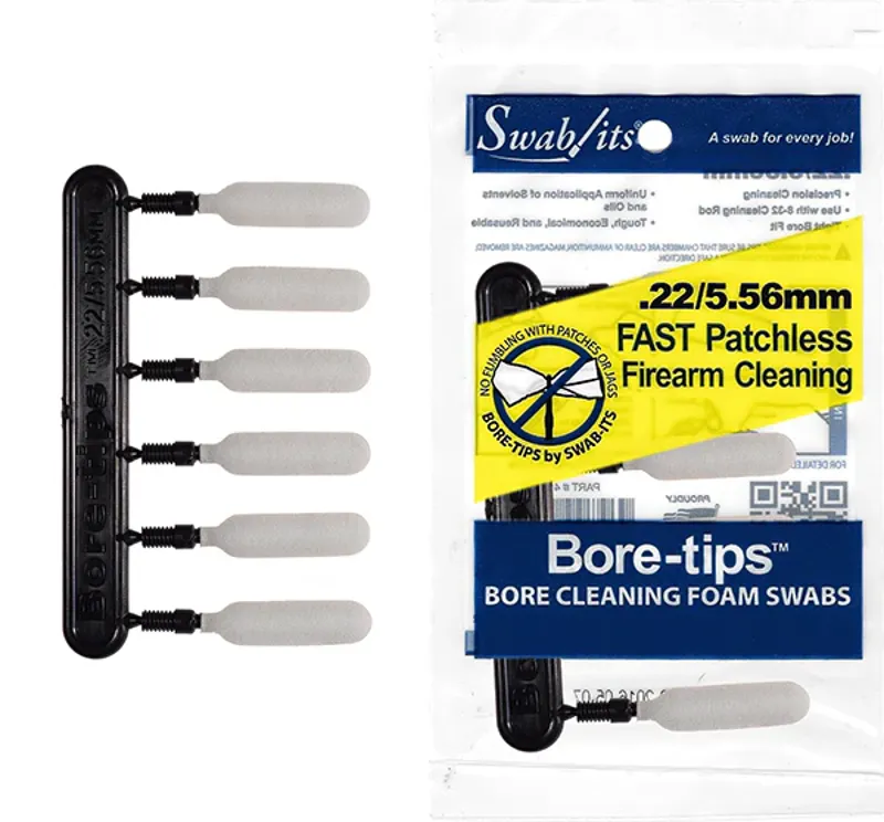 Swab-Its .22cal/.223cal/5.56mm Gun Cleaning Bore-tips