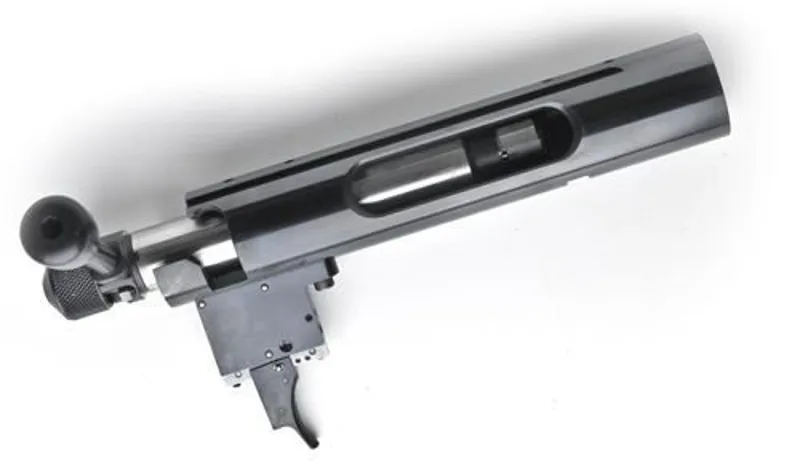 Barnard P Rifle Action. RH with Ejector - Dovetail - Trigger - .308 Bolt Face