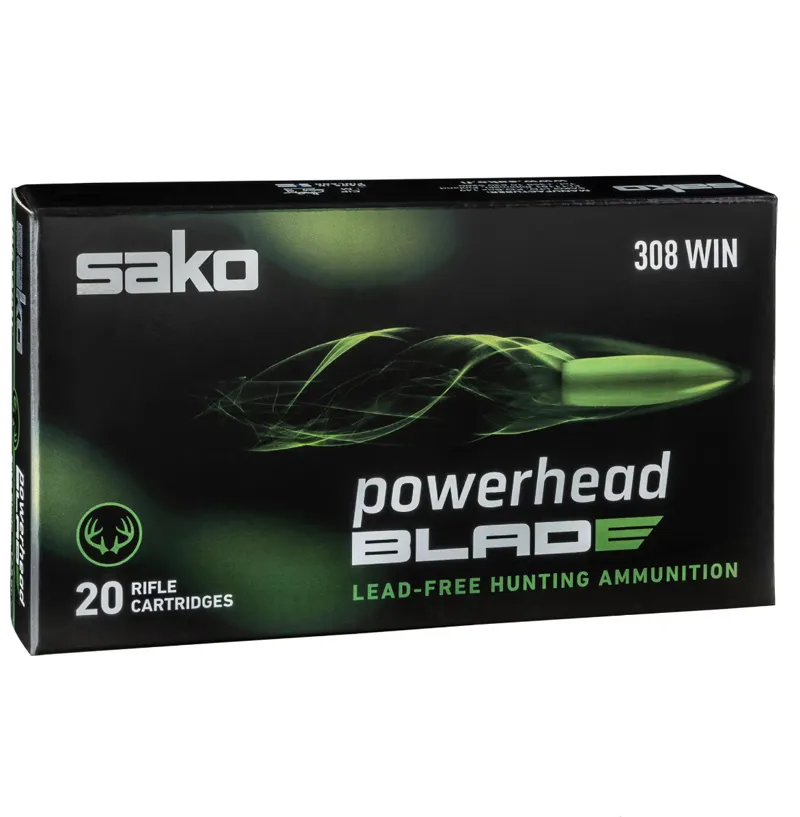 Sako .308 Win150Grain Powerhead Blade Ammunition - 20ct - 645A