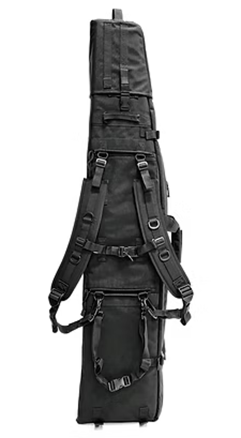 AIM 55 Tactical Drag Bag - Black-1